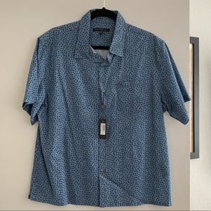 John Varvatos Trent Dot Print Shirt